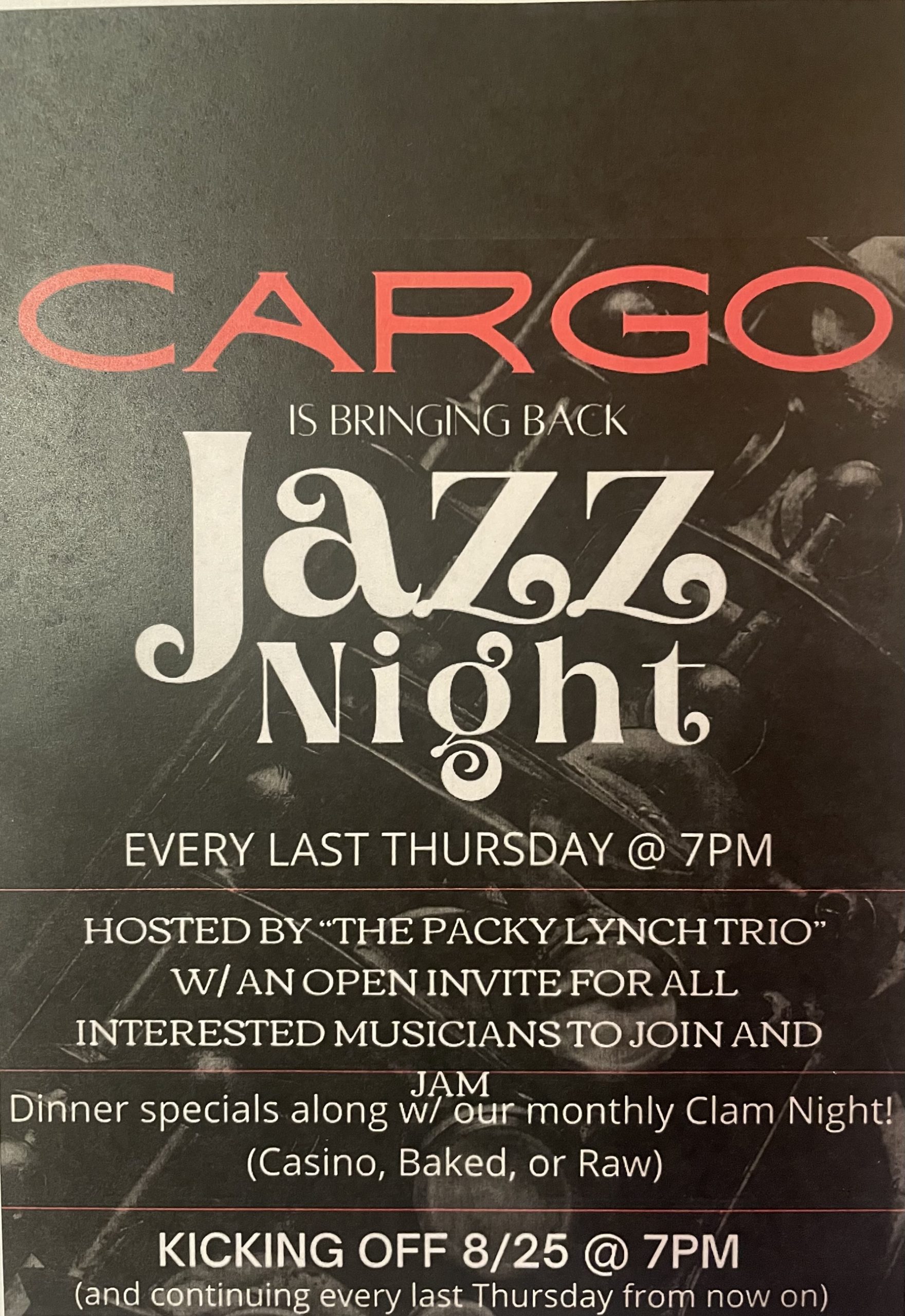 Cargo's Jazz Night